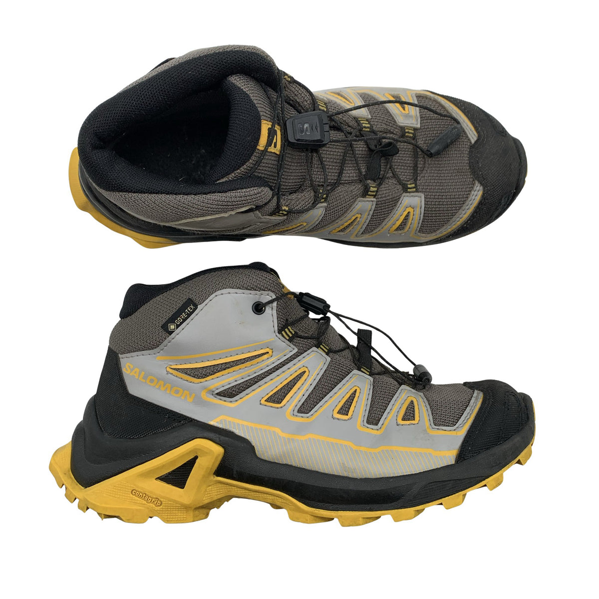 Unisex Salomon - Hiking shoes, size 35 - Gray (1)