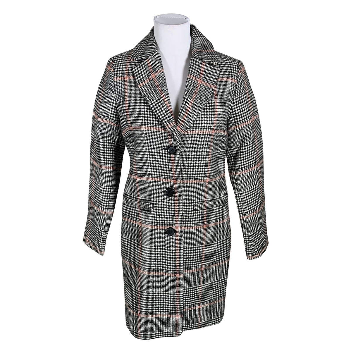 Unisex Your Face - Wool coat, size 34 - Black (1)