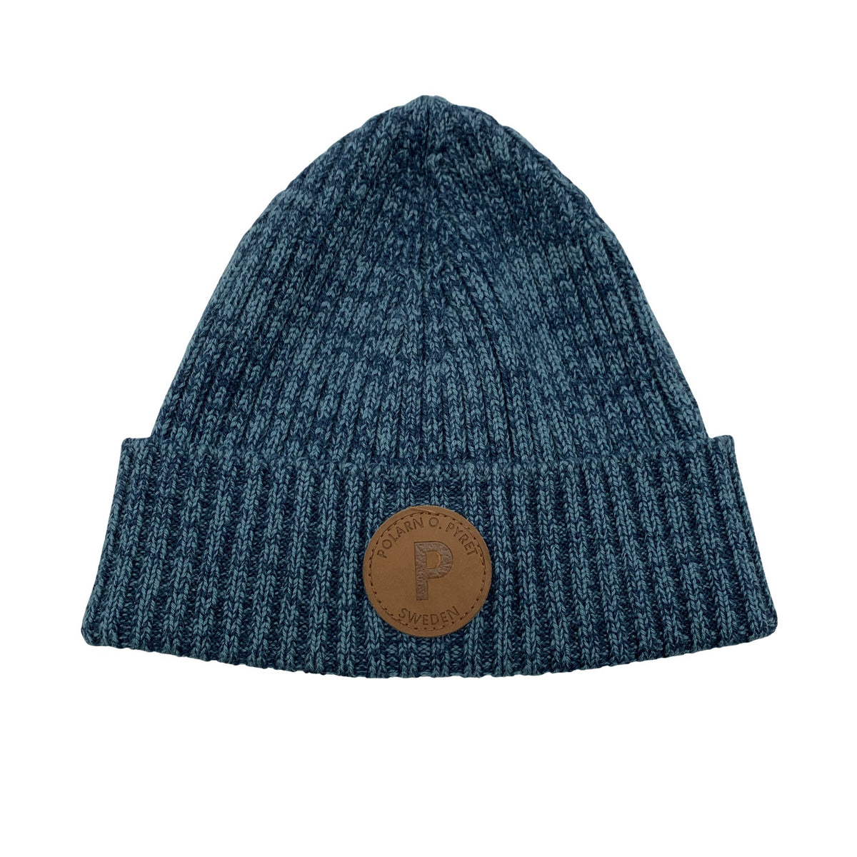 Unisex Polarn O. Pyret - Lightweight beanie, size 52 - 54 cm - Blue (1)