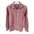 Unisex Coconut - Collared shirt, size 122 - 128 - Red ()