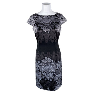 Unisex Esprit - Schiffon dress, size 36 - Black (1)