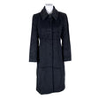 Unisex Linea - Wool coat, size 38 - Black ()