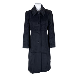 Unisex Linea - Wool coat, size 38 - Black (1)