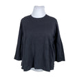 Unisex Nanso - Tricot shirt, size 44 - Black ()