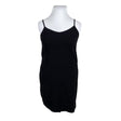 Unisex Zizzi - Tricot dress, size 42 - Black ()