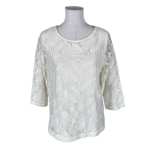 Unisex Cut & Pret - Tricot shirt, size 40 - White (1)