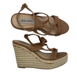 Unisex Steve Madden - Wedge sandals, size 39 - Brown ()