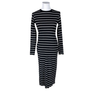 Unisex Lindex - Tricot dress, size 36 - Black (1)