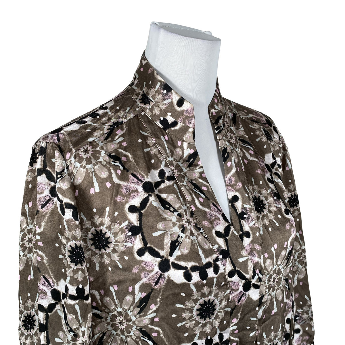 Unisex Philosophy Blues Original - Schiffon dress, size 40 - Brown (3)