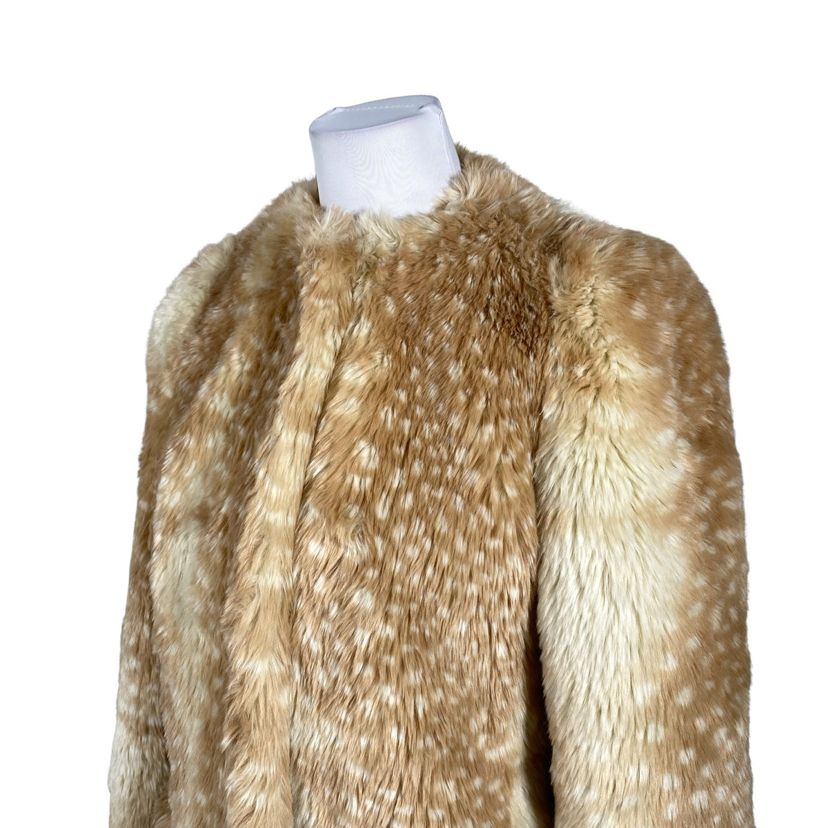 Unisex Miu Miu - Faux fur coat, size 38 - Brown (2)