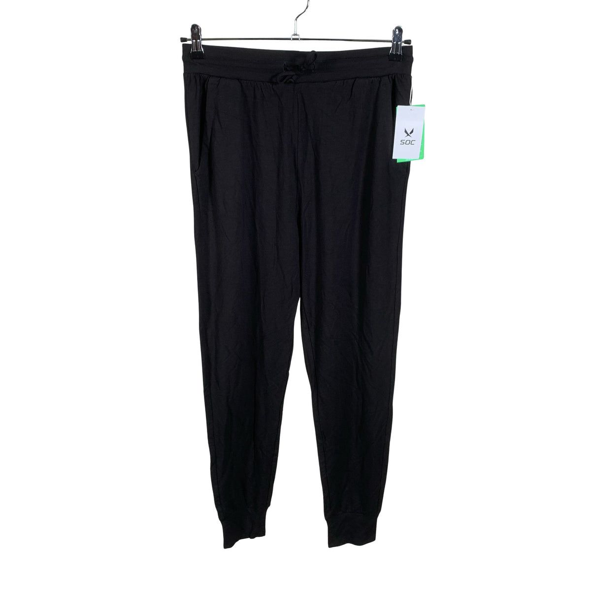 Unisex Soc - Tricot pants, size 38 - Black (1)