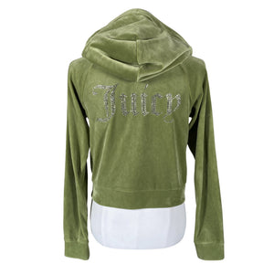 Unisex Juicy Couture - Hoodie, size 38 - Green (2)