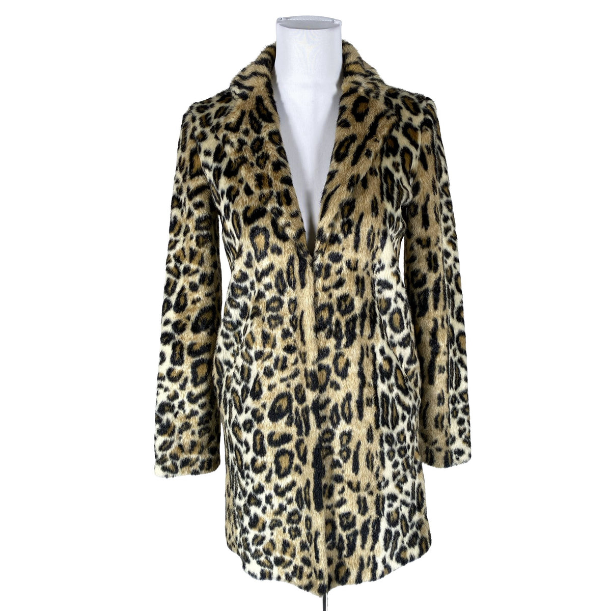 Unisex Pepe Jeans - Faux fur coat, size 34 - Brown (1)