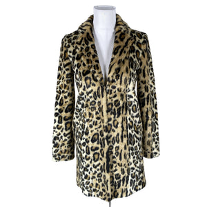 Unisex Pepe Jeans - Faux fur coat, size 34 - Brown (1)