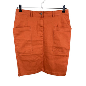 Unisex Nanso - Denim skirt, size 40 - Orange (1)