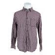 Unisex Braintree - Collared shirt, size M - Wine red ()