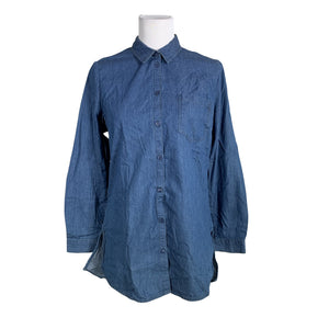 Unisex Your Face - Denim shirt, size 38 - Blue (1)