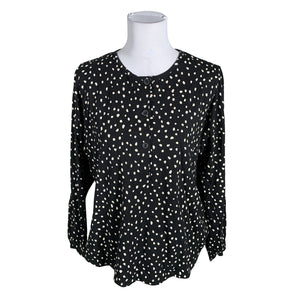 Unisex NOSH - Tricot shirt, size 40 - Black (1)
