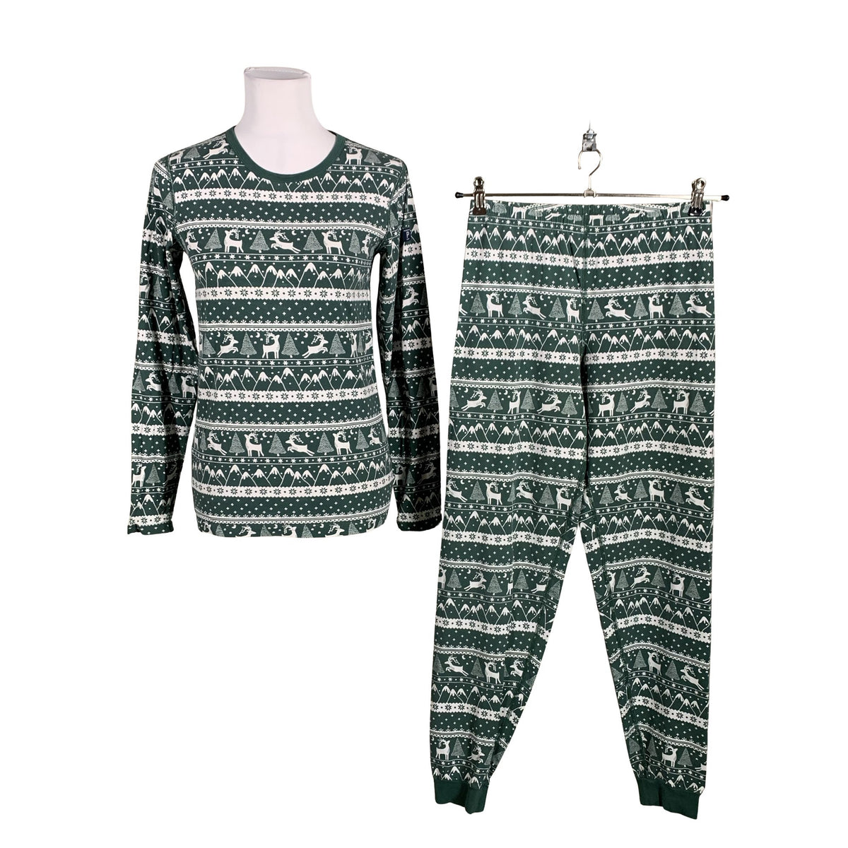 Unisex Polarn O. Pyret - Nightwear, size 36 - Green (1)