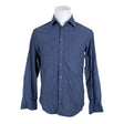 Unisex Tiger of Sweden - Collared shirt, size M - Blue ()