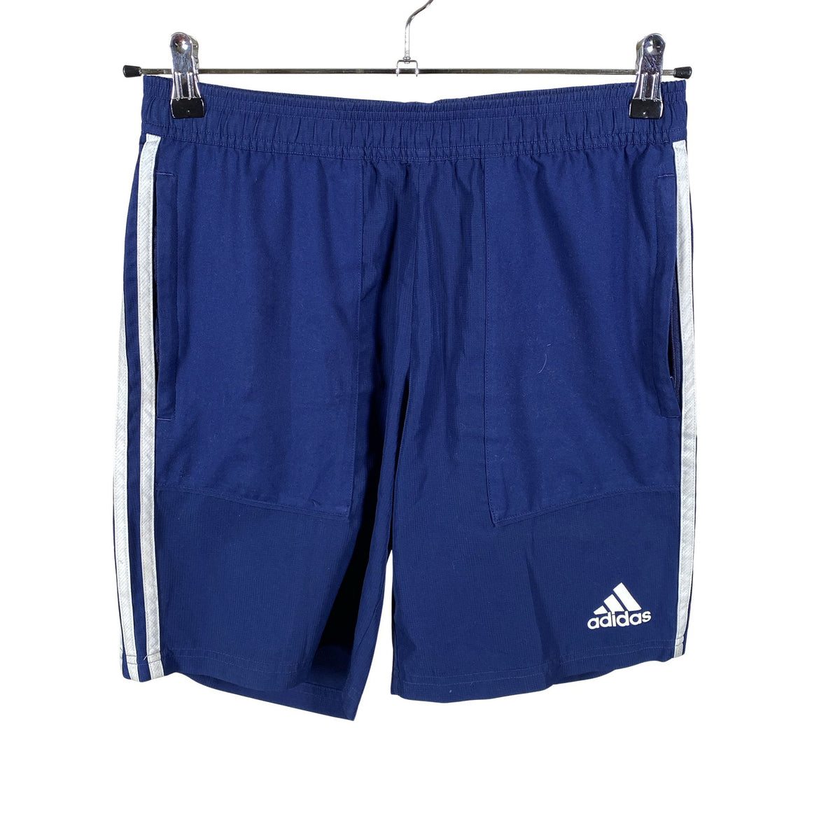 Unisex Adidas - Sports shorts, size S - Blue (1)