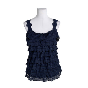 Unisex Rosemunde - Tricot tank top, size 38 - Blue (1)