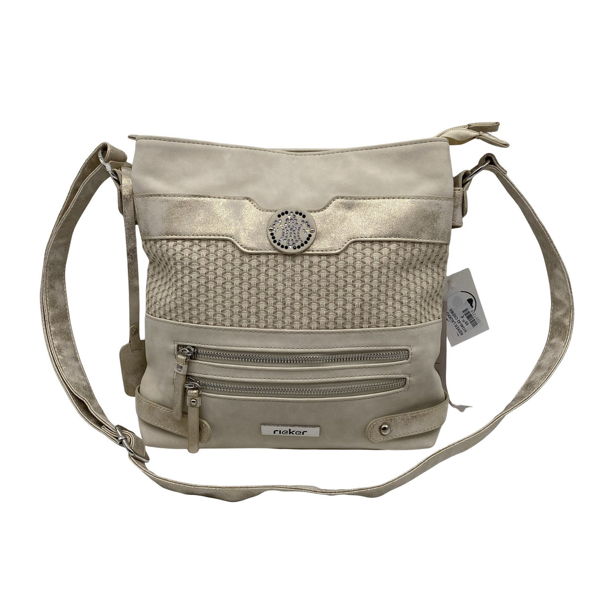 Unisex Rieker - Shoulder bag, size Mini - Natural white (1)