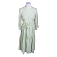 Unisex Selected - Schiffon dress, size 38 - Green ()