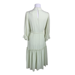 Unisex Selected - Schiffon dress, size 38 - Green (2)