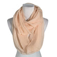 Unisex EDC by Esprit - Circle scarf, size Midi - Light pink ()