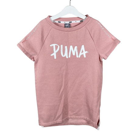 Unisex Puma - Sweatshirt dress, size 122 - 128 - Light pink ()