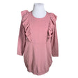 Unisex NOSH - Tricot dress, size 42 - Light pink ()