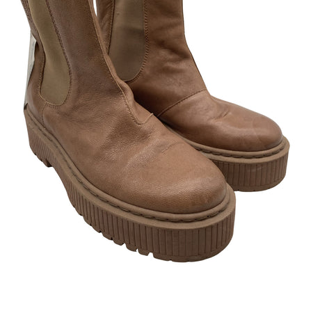 Unisex Ten Points - Ankle boots, size 37 - Brown (2)