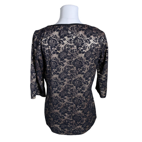 Unisex Voglia - Short-sleeved blouse, size 40 - Brown (2)