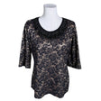 Unisex Voglia - Short-sleeved blouse, size 40 - Brown ()