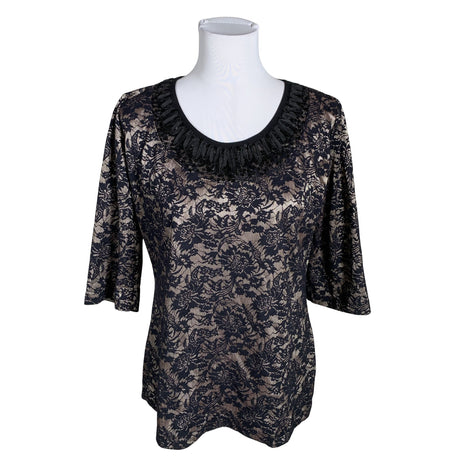 Unisex Voglia - Short-sleeved blouse, size 40 - Brown ()