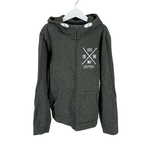 Unisex Boy-Cot - Hoodie, size 146 - 152 - Gray (1)
