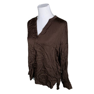 Unisex Selected - Blouse, size 40 - Brown (2)