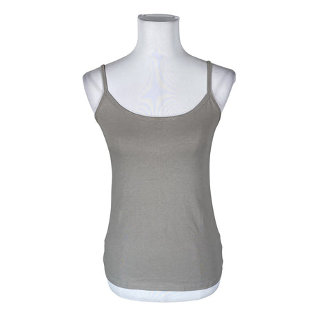 Unisex Next - Tricot tank top, size 40 - Brown ()