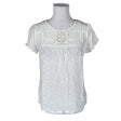 Unisex Monsoon - Short-sleeved blouse, size 40 - White ()