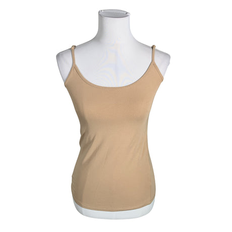 Unisex Next - Tricot tank top, size 38 - Brown ()