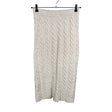 Unisex Lindex - Knit skirt, size 38 - Beige ()