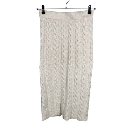 Unisex Lindex - Knit skirt, size 38 - Beige ()
