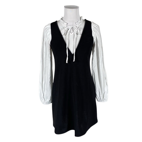 Unisex Miss Selfridge - Tricot tunic, size 38 - Black ()
