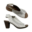 Unisex Rieker - Heeled sandals, size 39 - White ()