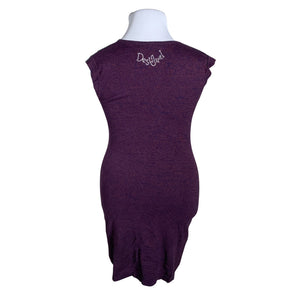 Unisex Desigual - Knit dress, size 42 - Violet (2)