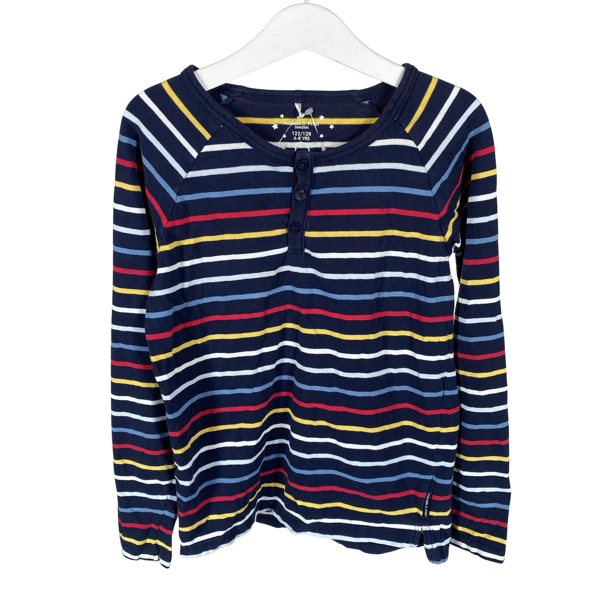 Unisex Polarn O. Pyret - Nightshirt, size 122 - 128 - Blue (1)