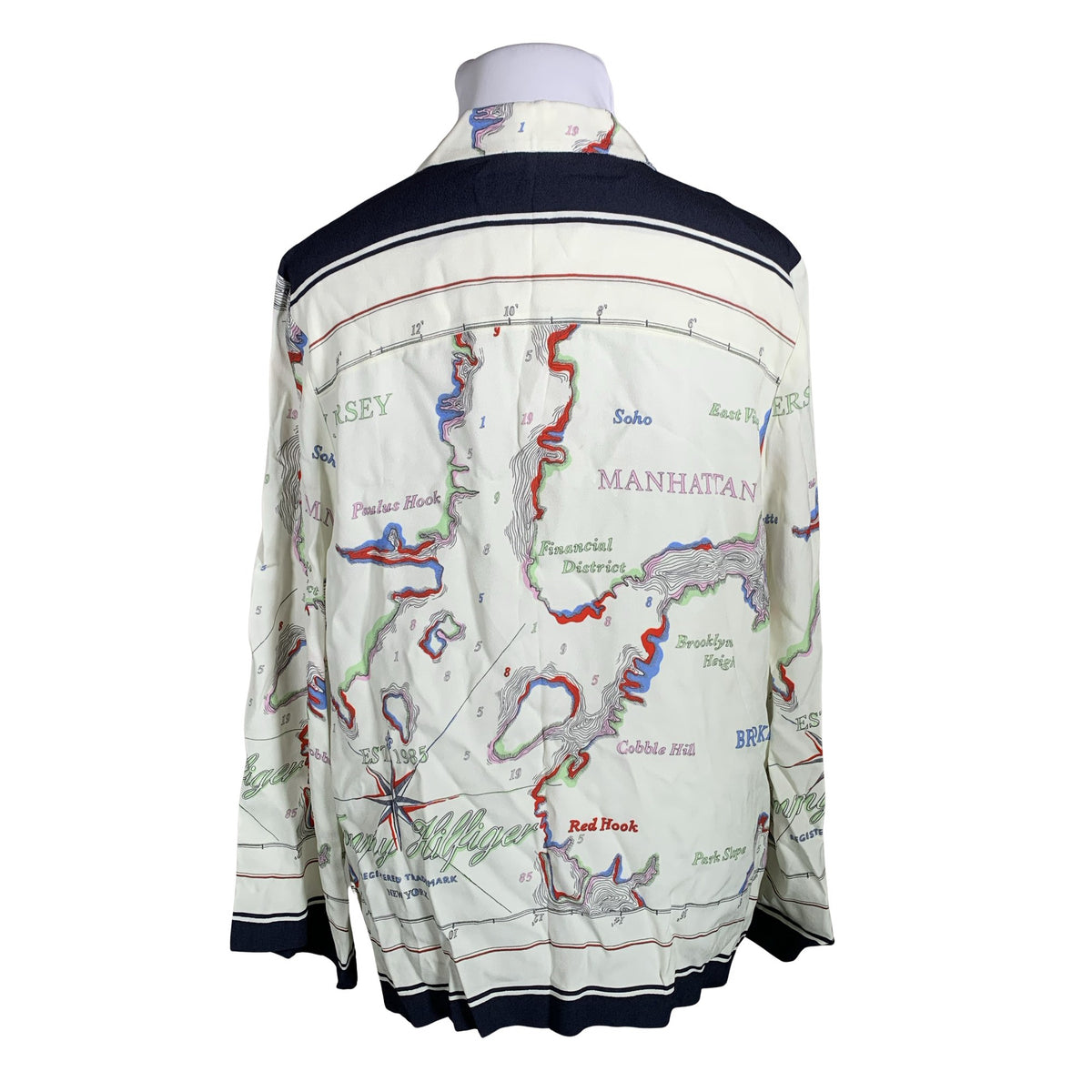 Unisex Tommy Hilfiger - Collared shirt, size XS - White (2)