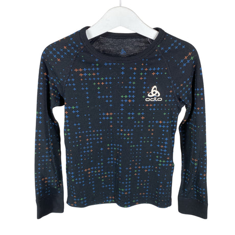 Unisex Odlo - Thermal shirt, size 110 - 116 - Black ()