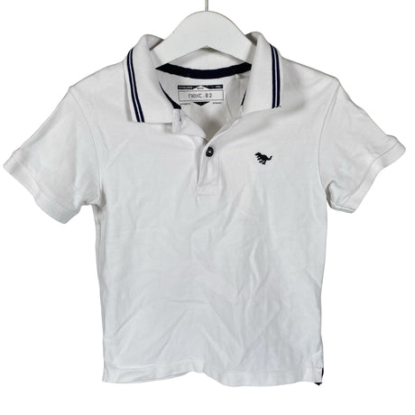 Unisex Next - Polo shirt, size 104 - 110 - White ()